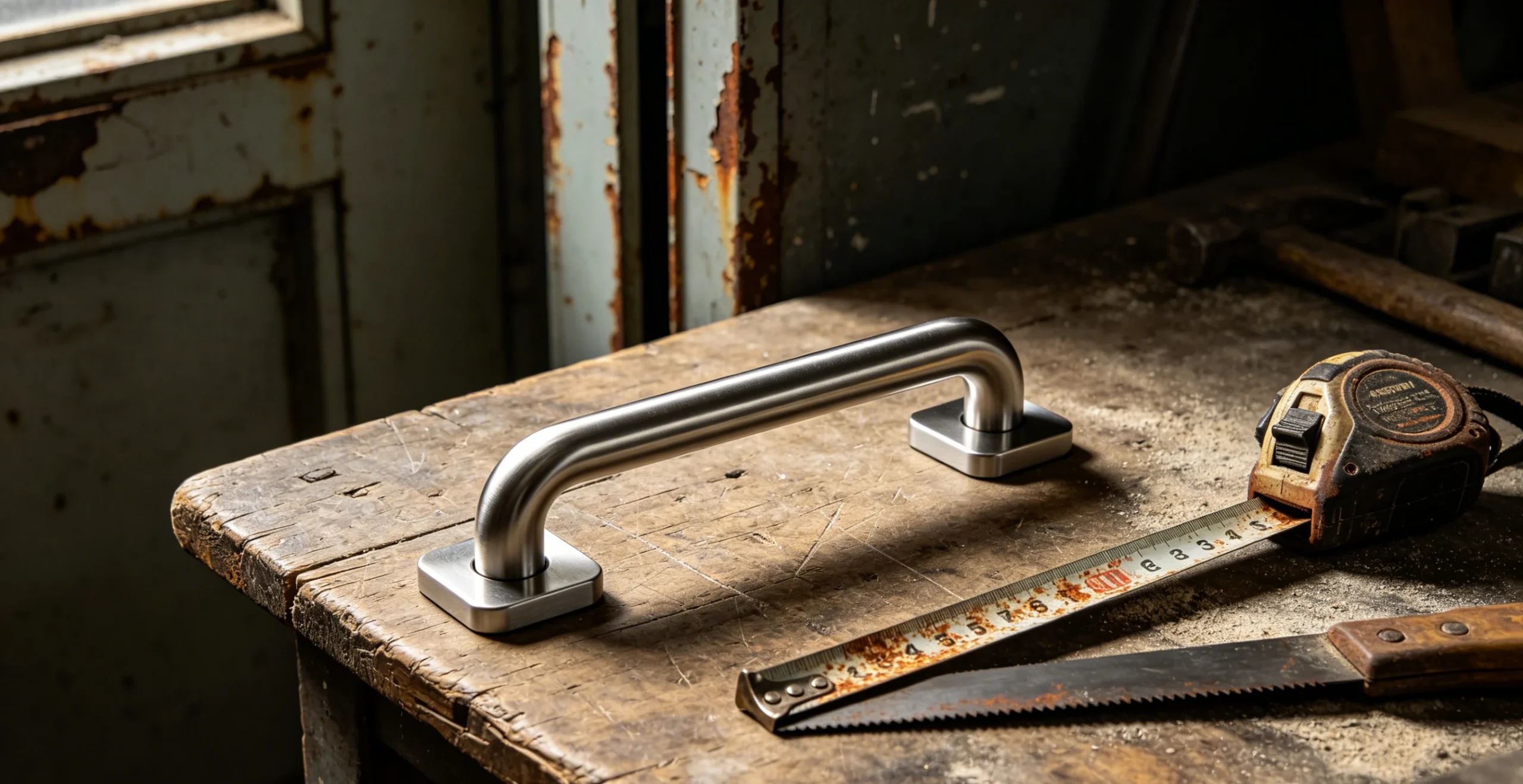 The Deliberate Necessary Mess of Cutting a Panic Bar scaled