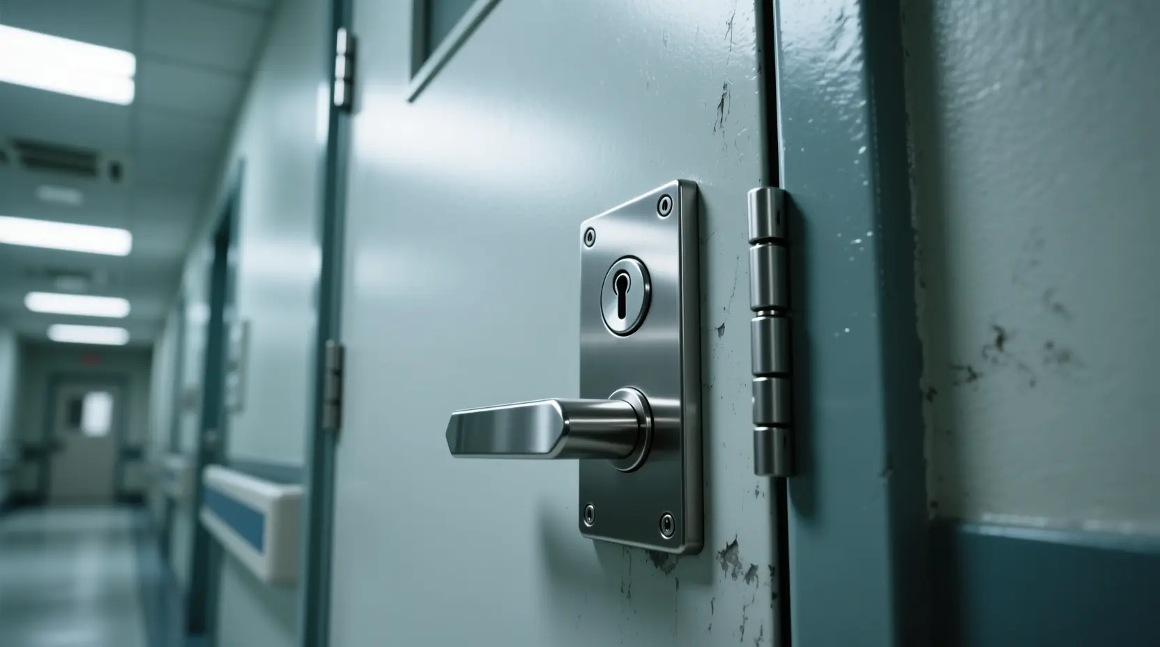 The Grumpy Guide to High-Security Psychiatric Ward Doors: Where 'Anti-Ligature' is a Four-Letter Word 1 High Secur